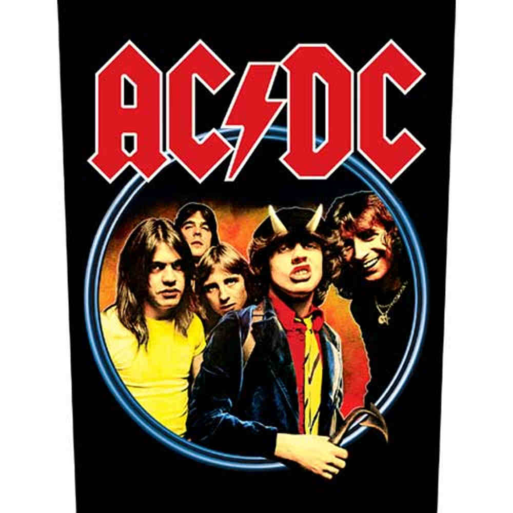 AC/DC - Highway To Hell Rückenaufnäher - Mehrfarben